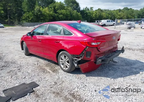 2017 Hyundai Sonata Se z USA, uszkodzony, nr VIN 5NPE24AF3HH553251